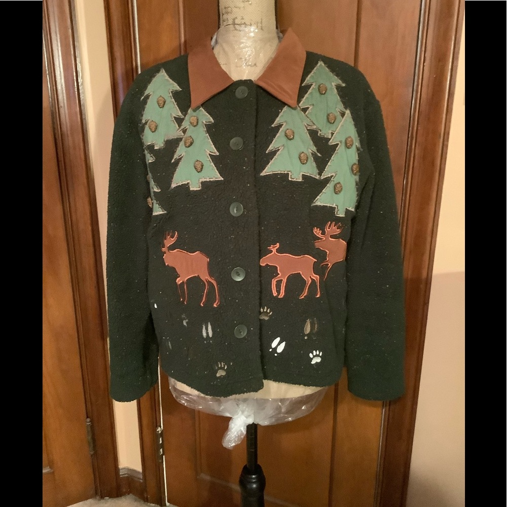 Christopher & Banks, Green Winter Jacket